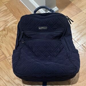 Vera Bradley Midnight Quilted Backpack
